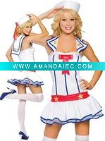 Wholesale Sexy Lingerie, Fancy Dress, Plus sized Lingerie, Sexy Sailor Costume Lingerie
