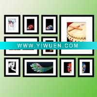 Wholesale multi colour wooden photo frame for commerical usage