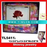 Wholesale TL5411-Hand-made art glass photo frame