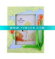 Wholesale plastic flower photo frame KD522