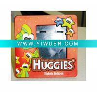 Wholesale 3D eco-friendly soft PVC photo frame with customize design