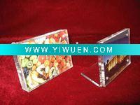 Wholesale acrylic 3x4 inch magnetic photo frames