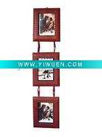 Wholesale PU hanging photo frame