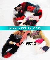 Wholesale Fashion Rabbit feather scarf(DY-00712)