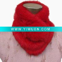Wholesale 100% fur fashionable best selling wholesale fur rabbit scarves