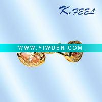 Wholesale Shining Golden Jewellery cufflink