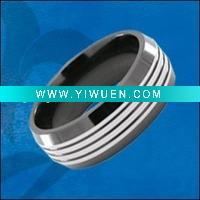 Wholesale black engagment titanium ring toll free +1-888-5513593