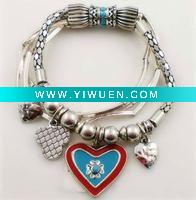 Wholesale Lastest alloy and chain fashion bracelet
