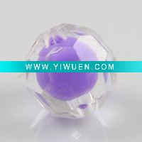 Wholesale beads-in-beads acrylic beads