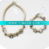 Wholesale braided necklace & bracelet