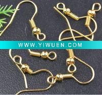 Wholesale gold plalted jewelry hooks