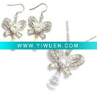 Wholesale Hight Quality and Whosale Fashion 925 Sterling Silver Jewelry set