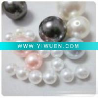 Wholesale plastic ABS synthetic pearl beads