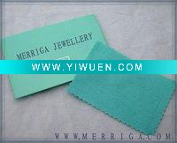 Wholesale silver polishing cloth, jewelry accessory, jewelry care products