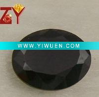 Wholesale black oval zirconia stones