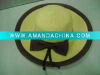 Wholesale high quality straw hat/sun hat/fashinal hat