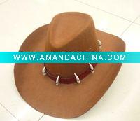 Wholesale adornment ivory festival cap