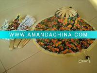 Wholesale Novelty foldable fan hat (can be hand fan,can be a hat)