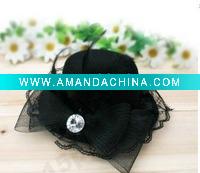 Wholesale Lace hat with a diamond/jewelry
