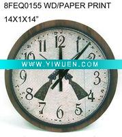 Wholesale Home decoration wood clock
