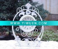 Wholesale 2011 newest Metal Decorative Clock