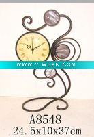 Wholesale Curved Shape Table Clock