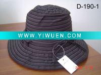 Wholesale ladies' hat-bucket hat-summer hat-large brim hat