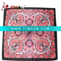 Wholesale fashion abstract printing silk shawl