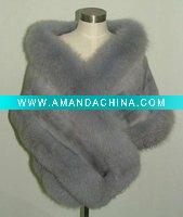 rex fur and foxfur cape
