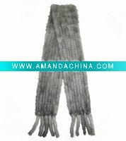 Length mink fur scarves-SF044