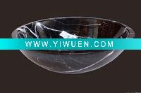 Wholesale black marble washing basin