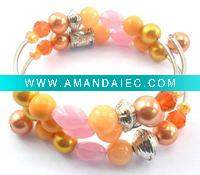 Wholesale plastic bead bracelet