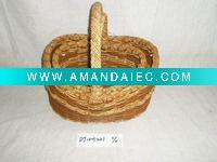 Wholesale Oval Wood chip basket