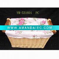 Wholesale willow storage basketry