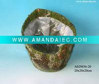 Wholesale Round Moss Flower Pot
