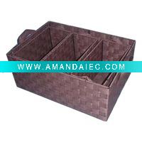 Wholesale PP storage basketry