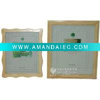 Wholesale lovely wooden photo frame of CaoxianSanhe company