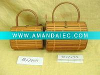 Wholesale 100%Handmade eco-friendly bamboo storage bag