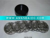 Wholesale coaster w/printed paper