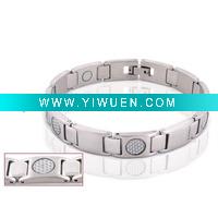 Wholesale fashion 316L stainless steel bracelet magnetic bracelet