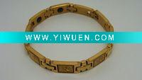Wholesale Your brightness choice 2011 sell best Buddha magnetic titanium bracelet
