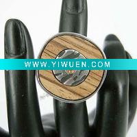 Wholesale fashion wood ring AK10676