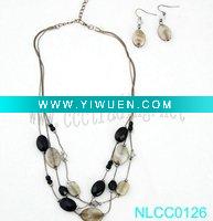 Wholesale Costume bead nacklace NLCC0126