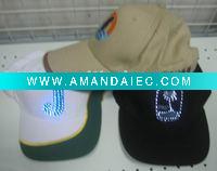 Wholesale Christmas gift.Led gift.Led cap.Flashing cap.