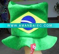 Wholesale Brazil flag hats