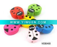 Wholesale Wood Beads, ladybug