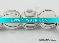 Wholesale Colored wooden beads, wood beads with stripe