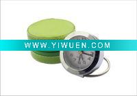Wholesale Metal Leather Travel Clock