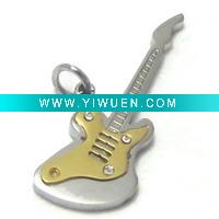 Wholesale Stainless Steel Guitar Pendant