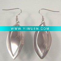 Wholesale shinny titanium earring